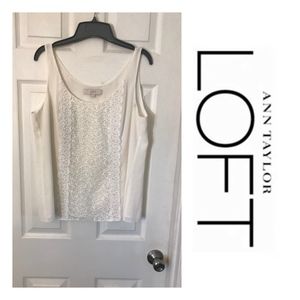 LOFT by Ann Taylor sleeveless blouse